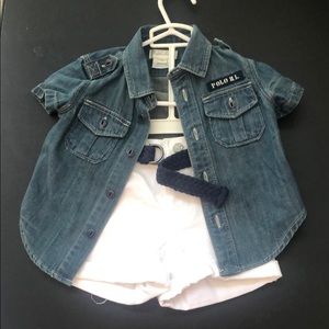 Quality Ralph Lauren outfit for baby boy!